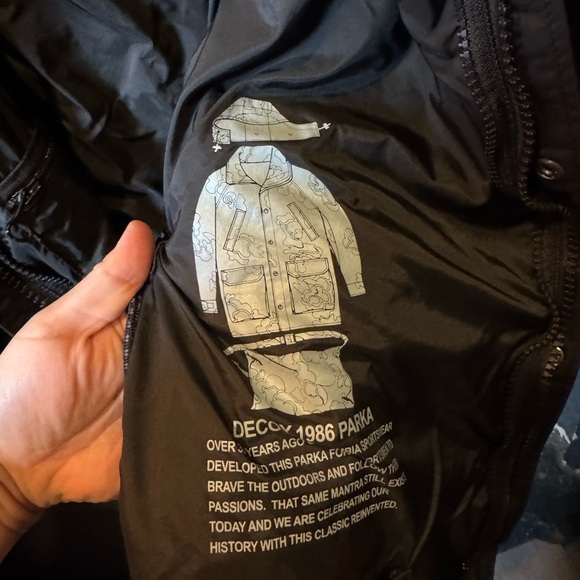 Columbia Black Parka Raincoat Lightweight Waterproof Design - Picture 6 of 7